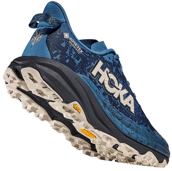 Кроссовки мужские Hoka Speedgoat 6 Gtx Foggy Night/Charcoal Grey - Фото 2 большая