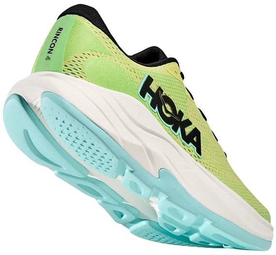 Кроссовки мужские Hoka Rincon 4 Yuzu/Tart Apple - Фото 4 большая