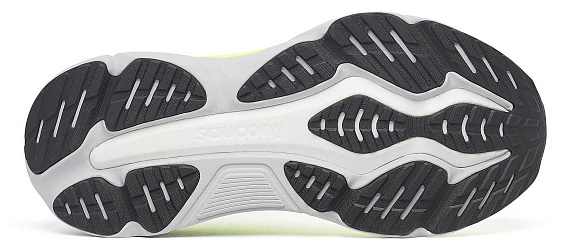 Кроссовки мужские Saucony Hurricane 25 Citron/Black - Фото 6 большая