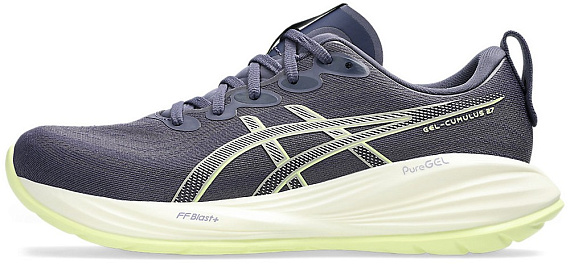 Кроссовки мужские ASICS Gel-Cumulus 27 Indigo Fog/Lucid Yellow - Фото 8 большая