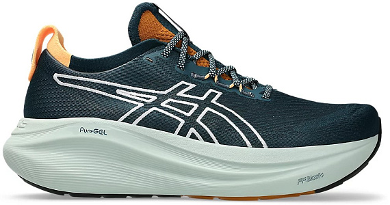 Кроссовки мужские ASICS Gel-Nimbus 27 Tr Nature Bathing/Tranquil Teal - Фото 1 большая