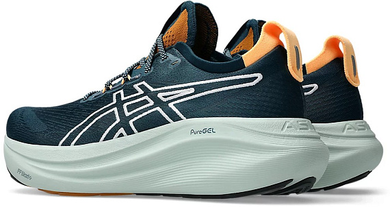 Кроссовки мужские ASICS Gel-Nimbus 27 Tr Nature Bathing/Tranquil Teal - Фото 3 большая