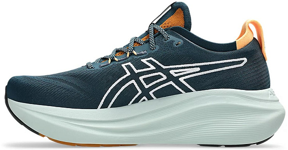 Кроссовки мужские ASICS Gel-Nimbus 27 Tr Nature Bathing/Tranquil Teal - Фото 4 большая