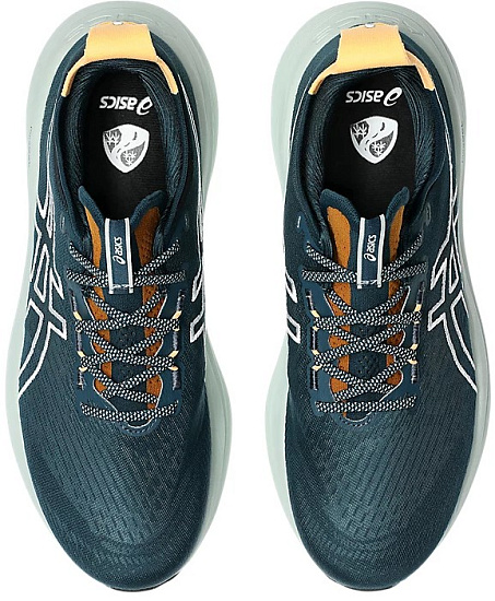 Кроссовки мужские ASICS Gel-Nimbus 27 Tr Nature Bathing/Tranquil Teal - Фото 6 большая