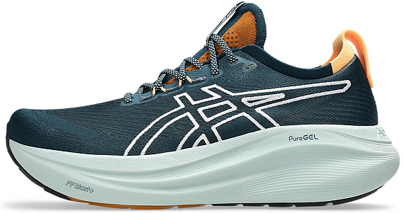 Кроссовки мужские ASICS Gel-Nimbus 27 Tr Nature Bathing/Tranquil Teal - Фото 8 большая