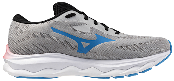 Кроссовки мужские Mizuno Wave Serene NimbusCloud/Blue Pace/MIZIgRed - Фото 4 большая
