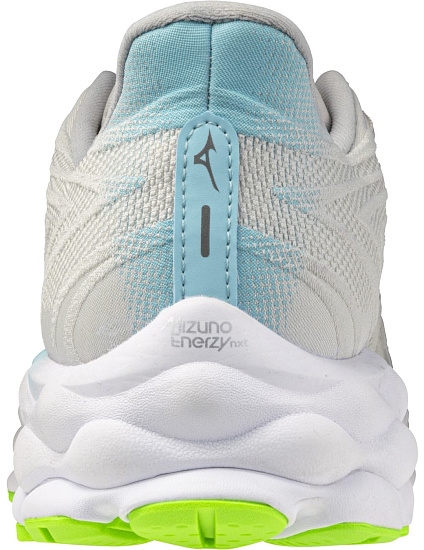 Кроссовки мужские Mizuno Wave Sky 8 Nimbus Cloud/Black/Green Gecko - Фото 5 большая