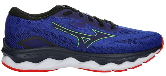 Кроссовки мужские Mizuno Wave Serene ReflexBluC/GreenGecko/MIZIgRed - Фото 1 большая