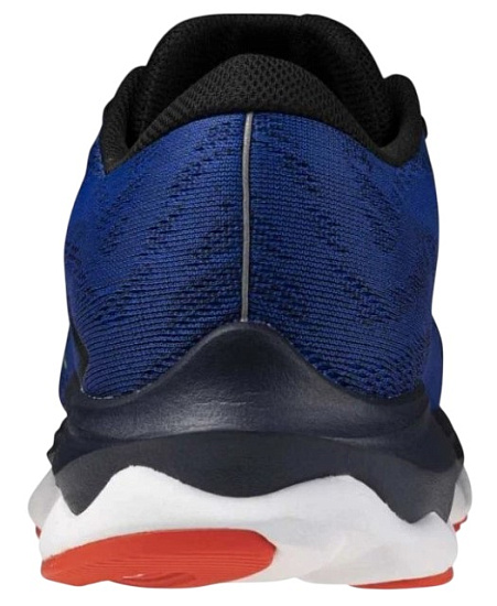 Кроссовки мужские Mizuno Wave Serene ReflexBluC/GreenGecko/MIZIgRed - Фото 5 большая