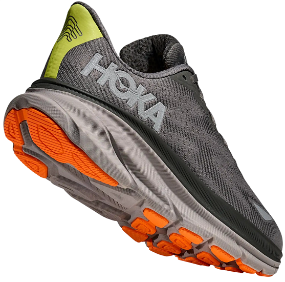 Кроссовки мужские Hoka Clifton 9 Gtx Asphalt Grey/Gravel - Фото 3 большая