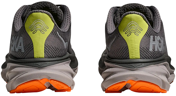 Кроссовки мужские Hoka Clifton 9 Gtx Asphalt Grey/Gravel - Фото 7 большая