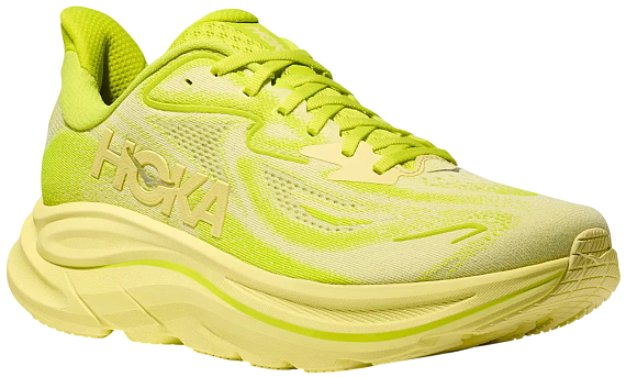 Кроссовки мужские Hoka Clifton 10 Neon Hoka Citrus/Sunlight - Фото 5 большая
