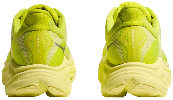 Кроссовки мужские Hoka Clifton 10 Neon Hoka Citrus/Sunlight - Фото 6 большая