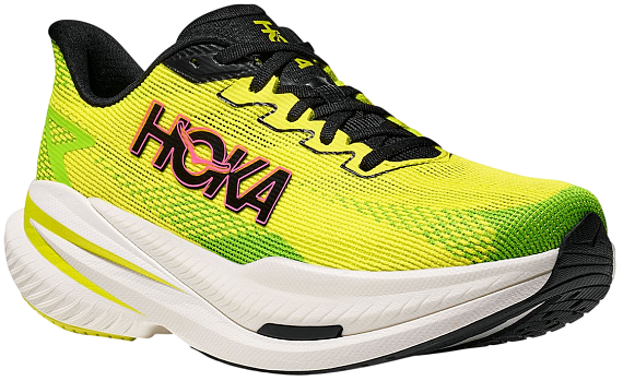 Кроссовки мужские Hoka Mach X 3 Neon Hoka Citrus/Neon Lime - Фото 6 большая