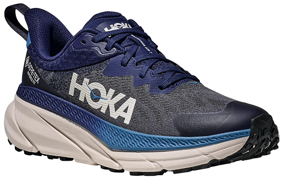 Кроссовки мужские Hoka Challenger Atr 7 Gtx Midnight Blue/Grout - Фото 2 большая