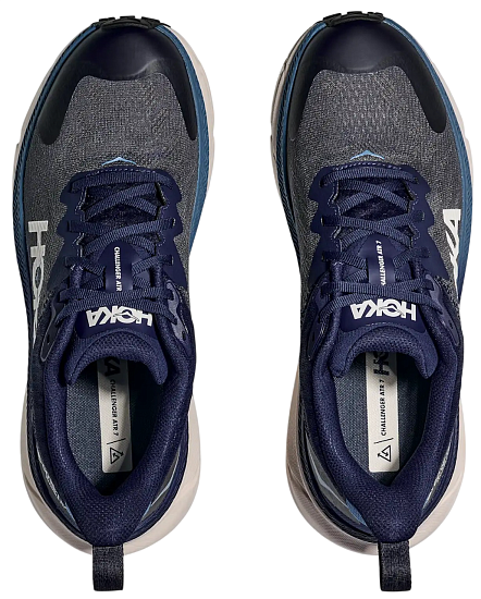 Кроссовки мужские Hoka Challenger Atr 7 Gtx Midnight Blue/Grout - Фото 6 большая