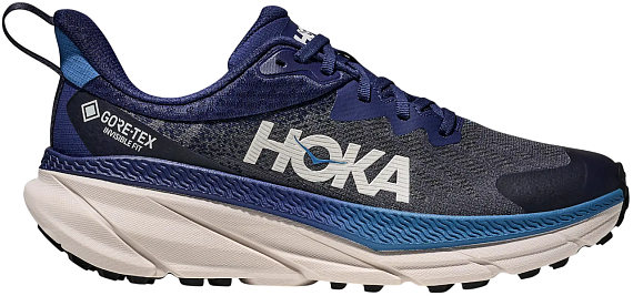 Кроссовки мужские Hoka Challenger Atr 7 Gtx Midnight Blue/Grout - Фото 1 большая
