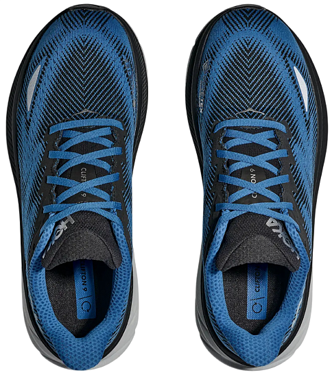 Кроссовки мужские Hoka Clifton 9 Gtx Black/Foggy Night - Фото 4 большая