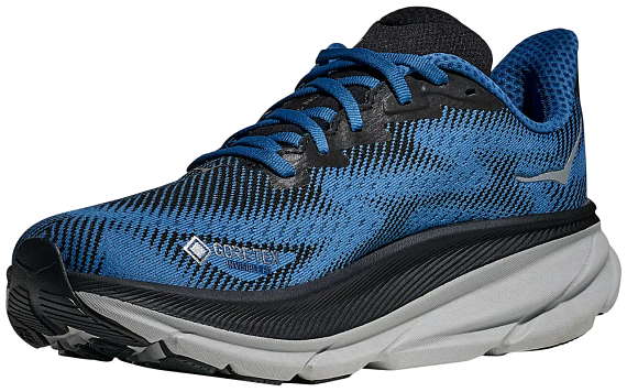 Кроссовки мужские Hoka Clifton 9 Gtx Black/Foggy Night - Фото 8 большая