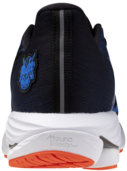 Кроссовки Mizuno Wave Rider 28 MIZIgnitionRed/White/BasebBlue - Фото 7 большая