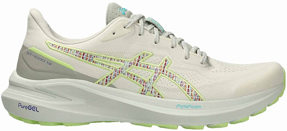 Кроссовки мужские ASICS Gt-1000 13 Tr Nature Bathing/Lime Green - Фото 1 большая