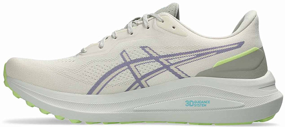 Кроссовки мужские ASICS Gt-1000 13 Tr Nature Bathing/Lime Green - Фото 3 большая