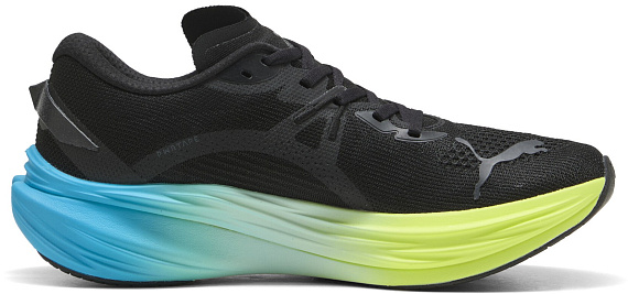 Кроссовки мужские Puma Deviate Nitro 3 Puma Black/Speed Blue - Фото 6 большая