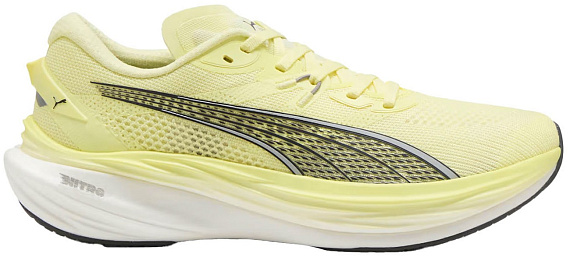 Кроссовки мужские Puma Deviate Nitro 3 Gold Moon/Gray Echo - Фото 1 большая