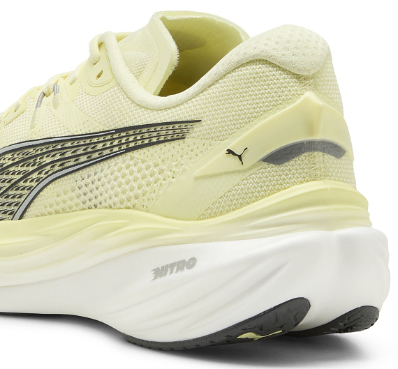 Кроссовки мужские Puma Deviate Nitro 3 Gold Moon/Gray Echo - Фото 6 большая