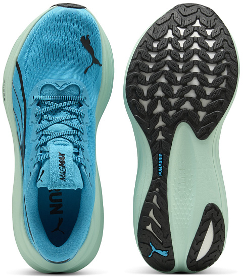 Кроссовки мужские Puma MagMax Nitro Speed Blue/Mint Melt - Фото 4 большая