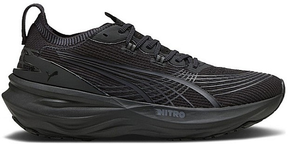 Кроссовки мужские Puma ForeverRun Nitro 2 Black/Galactic Gray - Фото 1 большая