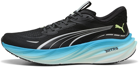 Кроссовки мужские Puma Magnify Nitro 3 Puma Black/Speed Blue - Фото 6 большая