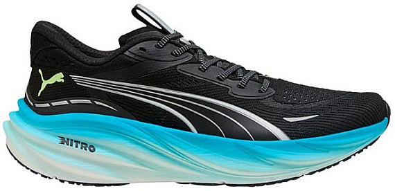 Кроссовки мужские Puma Magnify Nitro 3 Puma Black/Speed Blue - Фото 1 большая