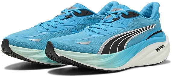 Кроссовки мужские Puma Result Nitro Speed Blue/Puma Black - Фото 7 большая