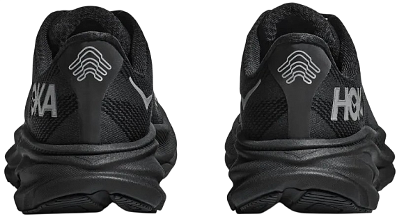 Кроссовки мужские Hoka Clifton 9 Gtx Black/Black - Фото 3 большая