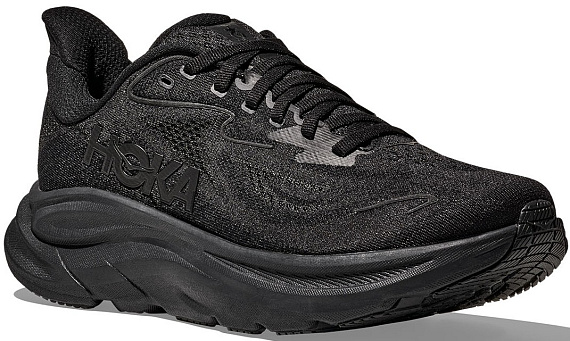 Кроссовки мужские Hoka Clifton 10 Black/Black - Фото 6 большая