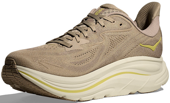 Кроссовки мужские Hoka Clifton 10 Raw Linen/Stone - Фото 5 большая