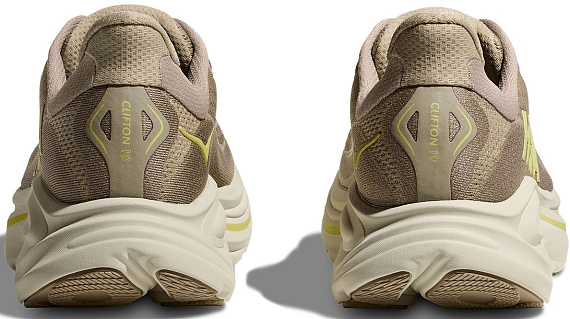 Кроссовки мужские Hoka Clifton 10 Raw Linen/Stone - Фото 6 большая