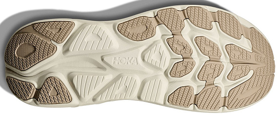 Кроссовки мужские Hoka Clifton 10 Raw Linen/Stone - Фото 7 большая