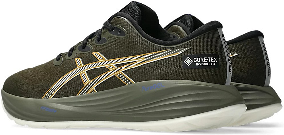 Кроссовки мужские ASICS Gel-Cumulus 27 Gtx Brown Stone/Whisper Green - Фото 7 большая