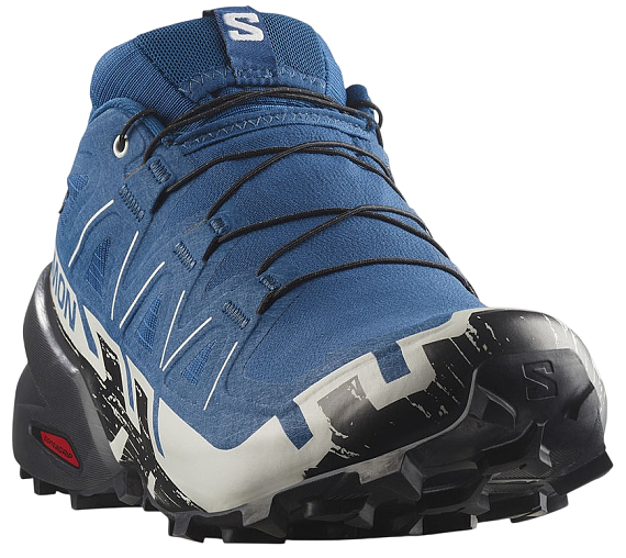 Кроссовки мужские Salomon Speedcross 6 Gtx Poseidon/Black/Lunar Rock - Фото 3 большая