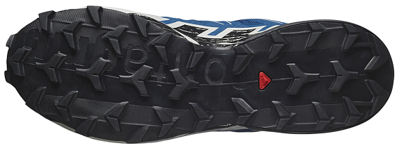 Кроссовки мужские Salomon Speedcross 6 Gtx Poseidon/Black/Lunar Rock - Фото 5 большая