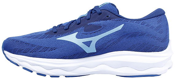 Кроссовки мужские Mizuno Wave Serene Classic Blue /Mercury Blue/Whi - Фото 2 большая