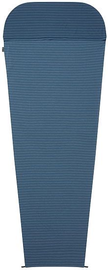 Вкладыш в спальный мешок Mountain Equipment Groundup Regular Denim blue stripe - Фото 1 большая