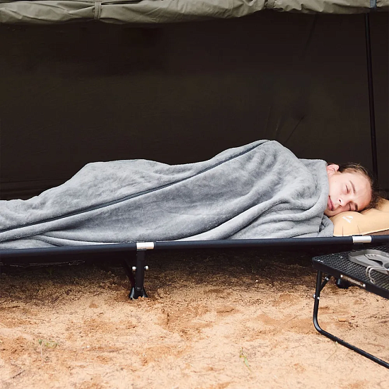 Вкладыш в спальник Naturehike Polar Fleece Deep Space Gray - Фото 3 большая