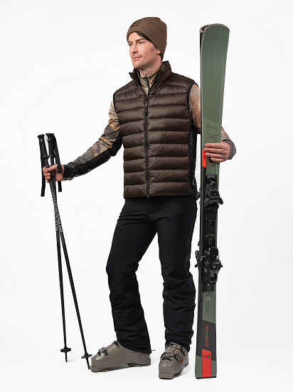 Жилет мужской Bogner Fire+Ice Homer2 Brown - Фото 3 большая