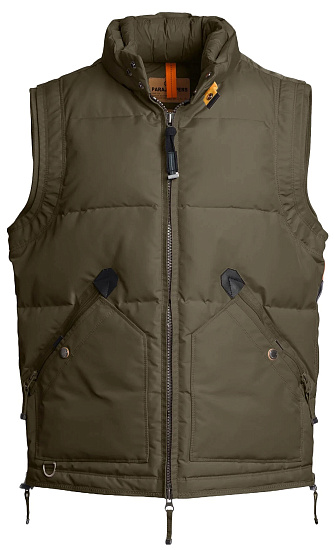 Жилет мужской Parajumpers Kobuk Olive Grey - Фото 1 большая