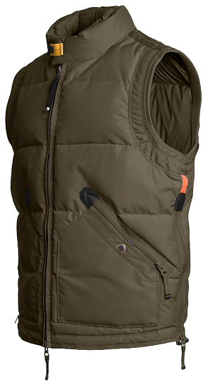 Жилет мужской Parajumpers Kobuk Olive Grey - Фото 3 большая