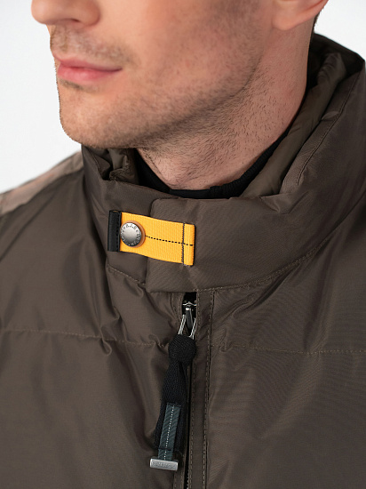 Жилет мужской Parajumpers Kobuk Olive Grey - Фото 8 большая