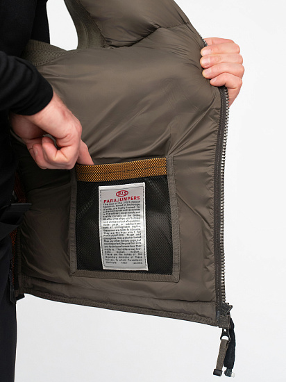 Жилет мужской Parajumpers Kobuk Olive Grey - Фото 13 большая